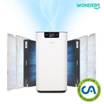 원더스리빙 퓨리킹 WA990 사무실 가정용 미세먼지 공기 30평 환기 청정기 살균기