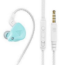 QKZ AK6-X 유선 스포츠 헤드폰 스테레오 이어폰베이스 사운드 게임 헤드셋, 파란색