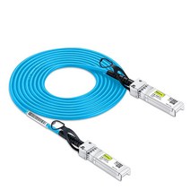 [블루] 컬러 10G SFP DAC 케이블 시스코 SFPH10GBCU0.5M 유비퀴티 유니파이 디링크 슈퍼마이크로 넷기어 미크로틱 포티넷용 트위낵스 0.5m(1.6피트), 4m_1