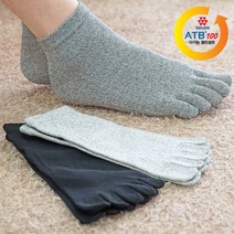 싹스몰 ATB100 단목 발가락양말 5켤레