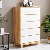 가구샘 5단 800 서랍장 GG1081, 02.5단_800(화이트)