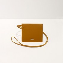 LANYARD 3 POCKET CARD HOLDER BROWN, 없음
