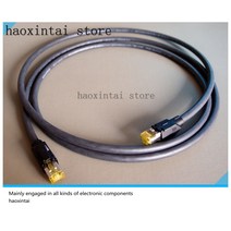 1pcs 독일 HRS Hirose 24k 골드 도금 CAT6a RJ45 크리스탈 헤드 DIY 네트워크 케이블 IIS