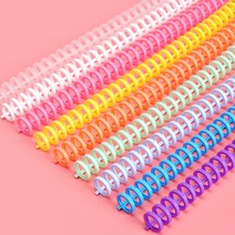 셀프 스프링 제본링 10mm DD-10179, 퍼플