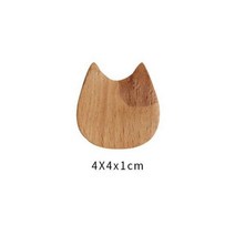 수저받침대 나무 젓가락 홀더 고양이 발톱 모양 칼 스탠드 숟가락 휴식 포크 랙 일본 프레임 아트 공예 저녁 식사 식기 100 개, A