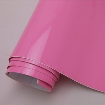자동차랩핑지 차량용시트지 다양한 색상 화이트 광택 블랙 비닐 랩 필름 로빈 에그 자동차 포장 호일 자전, 06 Pink_04 152X50 CM