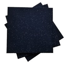 EDTC 안마의자매트 층간소음 방지 고무바닥재, 헥사매트(2+2행사 4개입)(2.5cm /L)