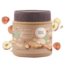 키토 무설탕 스프레드 화이트초콜릿 헤이즐넛 340g, 1통