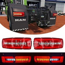 새로운 스타일 LED 트럭 테일 라이트 1 개 81252256564 81252256563 81252256562 남자 TGX TGS TGL TGM, 01 Left