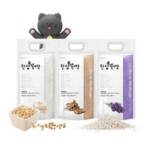 펫토리아 한삽뚝딱 가는입자 고양이 두부모래 7L 정량 4.9kg X3, 1.오리지널 4.9kg x3