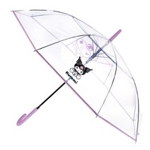 쿠로미 투명창 장우산 비오는 날 코디 안전한 시야 확보