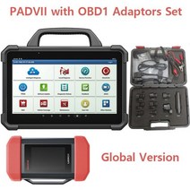 LAUNCH X431 PAD 7 VII PAD7 PADVII 자동차 진단 도구 J2534 Smartlink 스캐너 자동 온라인 프로그래밍 OBD, CHINA_Global IP with OBD1