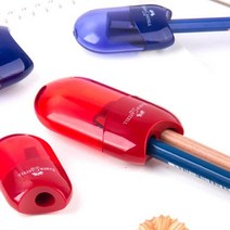 Faber Castell 연필깍이 미니 샤프너 싱글홀 더블홀, 벤타샵블랙 싱글 UK00427, 1개