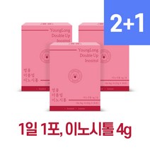 [출시기념 2+1] 영롱 더블업 이노시톨 / 1포당 4g 비건인증 마이오이노시톨 레몬엽산, [1개월 단품] 영롱 더블업 이노시톨+2g 계량스푼, 1개