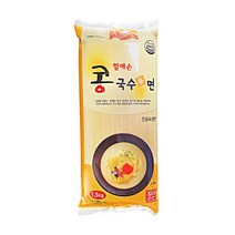 할매손 콩국수용면 1.5KG 더욱 쫄깃한 진공숙성면 얇은콩국수면