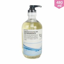 다오코리아 태국 코코넛 아로마 마사지 오일 480ml 무향, 단품