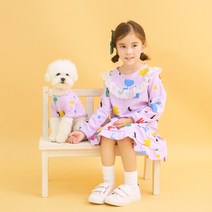 꼬미앤조 가을 프릴 유아 상하복