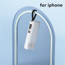 블랙박스배터리 차량보조배터리 차량 블랙박스 보조 배터리 미니 보조베터리 5000mAh 내장 케이블 휴대용, 10 for iphone_02 5000mAh