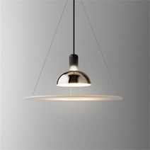 덴마크 비행 접시 펜 던 트 조명 스 칸디 나 비아 레스토랑 연구 침실 램프 럭셔리 Ufo 홈 실내 장식 설비, 옵션.01 black, 옵션.01 D 40CM, black