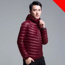 남자 경량 패딩 브랜드 라이트 다운 코트 재킷 남성 초 재킷 방풍 통기성 휴대용 보관