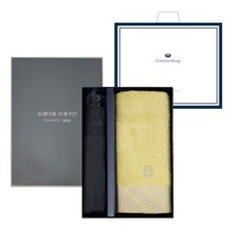 송월타올 뱀부얀 물결 3단컬러 우산세트 2p 환갑 산수연 고희