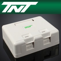 TNT 노출형 2포트 아울렛 박스허브랙 서버랙 방음랙 서버보관랙 허브렉 서버렉, 본상품