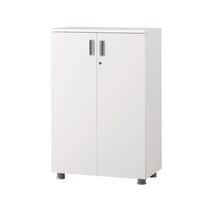 알펜 3단 올문장 APC 322(사무용 책장 캐비넷 3단장), 가로800 X 폭400 X 높이1190:화이트