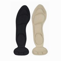 신발 클때 잘라 쓰는 깔창 풋케어 뒤꿈치 보호 쿠션 번호 94052EA, 본상품선택, 뾰족코_베이지