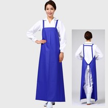 (고주파)불투명매트네이비 가벼운 H형 우레탄방수앞치마 (대), 매트핑크