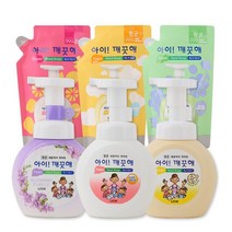 아이깨끗해 아이깨끗해 항균 폼핸드솝 순.레몬.키친.본품/리필 택, 청포도 리필
