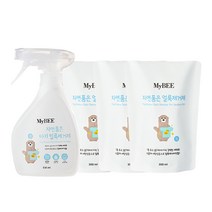 마이비 자연품은 얼룩제거제 330ml+리필 300ml 3팩, 단품없음