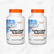 닥터스베스트 알파리포산 600mg 180베지캡슐 2병