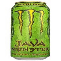 Monster Java Coffee + Energy - Irish Blend - 15fl oz (Pack of 8), 1