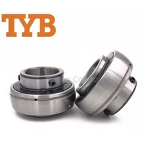 [제이엠몰닷컴] 유니트베어링 UC212 케이스없음 단품 UC베어링 국산 TYB 지구베어링, 1개