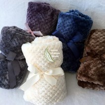 기스모 퀼팅 무릎담요/100X70cm 극세사 밍크 선물용 담요