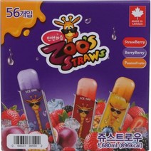 쥬스트로우 아이스바 30ml x 56개 웰빙간식 코스트코, 1개