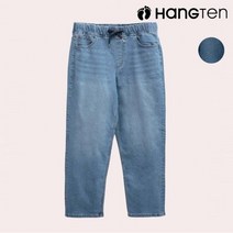 행텐 남성 인디고 베이직 루즈 릴렉스핏 데님팬츠-AE9L305561210