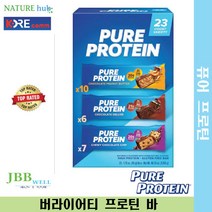 퓨어 프로틴 바 버라이어티 팩 23개 1팩 / Pure Protein Bars Variety Pack 23ct 1box Exp. 2023/11, 1개