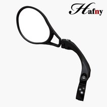 HAFNY 필모리스 직영몰HAFNY M901 자전거 후사경 사이드미러 핸들바, 핸들바 사이드미러 M901/실버/좌, 1개