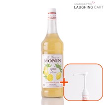 모닌 레몬 시럽 1000ml + 모닌 범용 시럽펌프, 1L