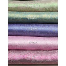 한복원단 깨끼 원단 은해랑 5종, 블루 골드