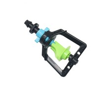 스프링쿨러설치 360 도 회전 굴절 스프링클러 매다는 물 절약 분무 노즐 정원 관개용 10 개, 05 보라색, 05 보라색