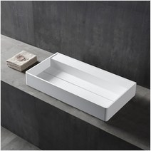 HSTB 라일라세면대 G10B 탑볼세면대(벽시공O) 액상아크릴 LAR세면기 (멍폽업 LAR 커버포함) 무광세면대 고급세면대 탑볼용