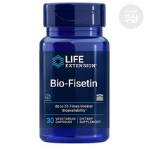 라이프익스텐션 바이오 피세틴 fisetin 30정(1통), 1통