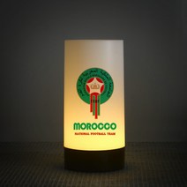 2022 카타르 월드컵 LED 무드등 굿즈 32강 대한민국 독일 프랑스 스페인 인테리어 조명, 모로코