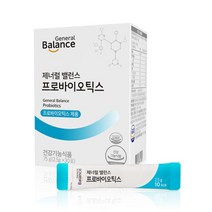 지쿱 제너럴 밸런스 프로바이오틱스 2.5gX30포, 1개