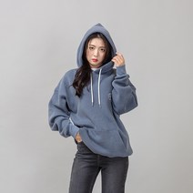 더블트윈스 남녀공용 자체제작 기모 오버핏 후드티 커플후드티 (ver.1)