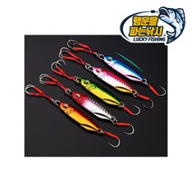 (행운을파는낚시) 웨폰 케이 메탈지그 (20g 30g 40g) 삼치 농어 갈치 볼락 고등어, 20g, 03. 블루