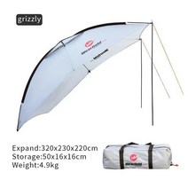 가을 감성 차박텐트 캠핑 자동 자동차 사이드 비 휴대용 야외 테일 신제품, 1.Style A