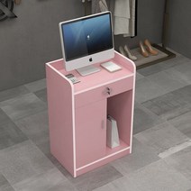 미니 인포데스크 미용실 옷가게 매장 캐셔 계산대 원목 포스 테이블, B 인포데스크